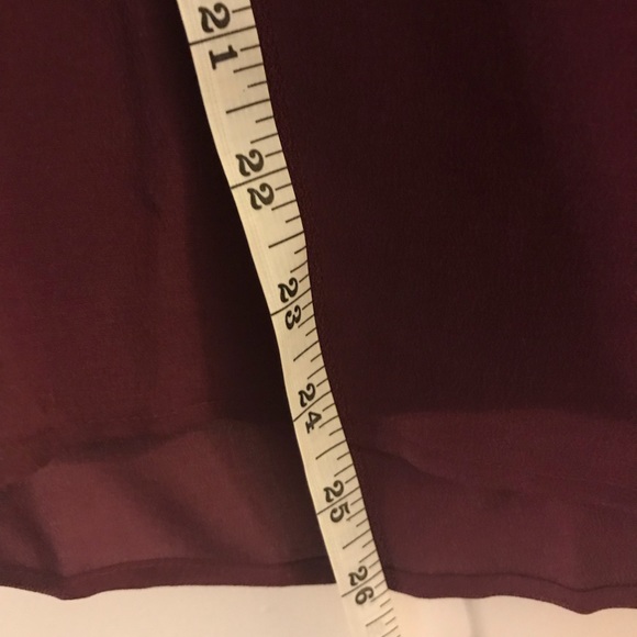 Like new Daniel Rainn plum silk blouse Xs - Picture 5 of 5